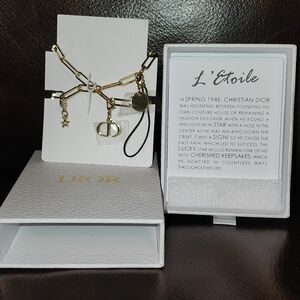 Dior phone charm NEW!